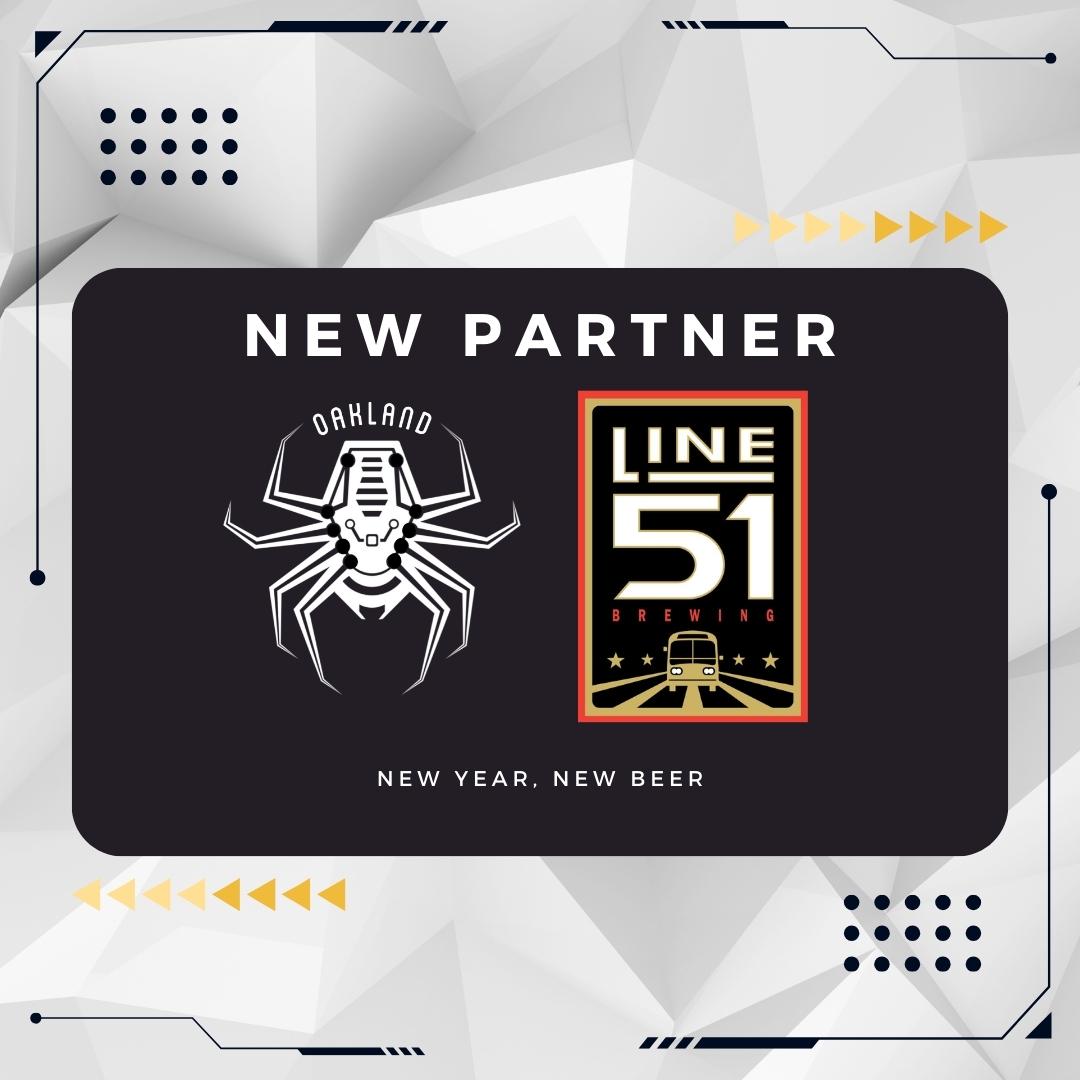 Spiders Announce Exciting New Partnership with Line 51 Brewing