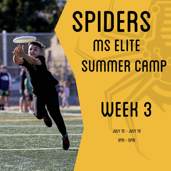 Spiders MS Elite Summer Camp Week 3 Oakland Spiders