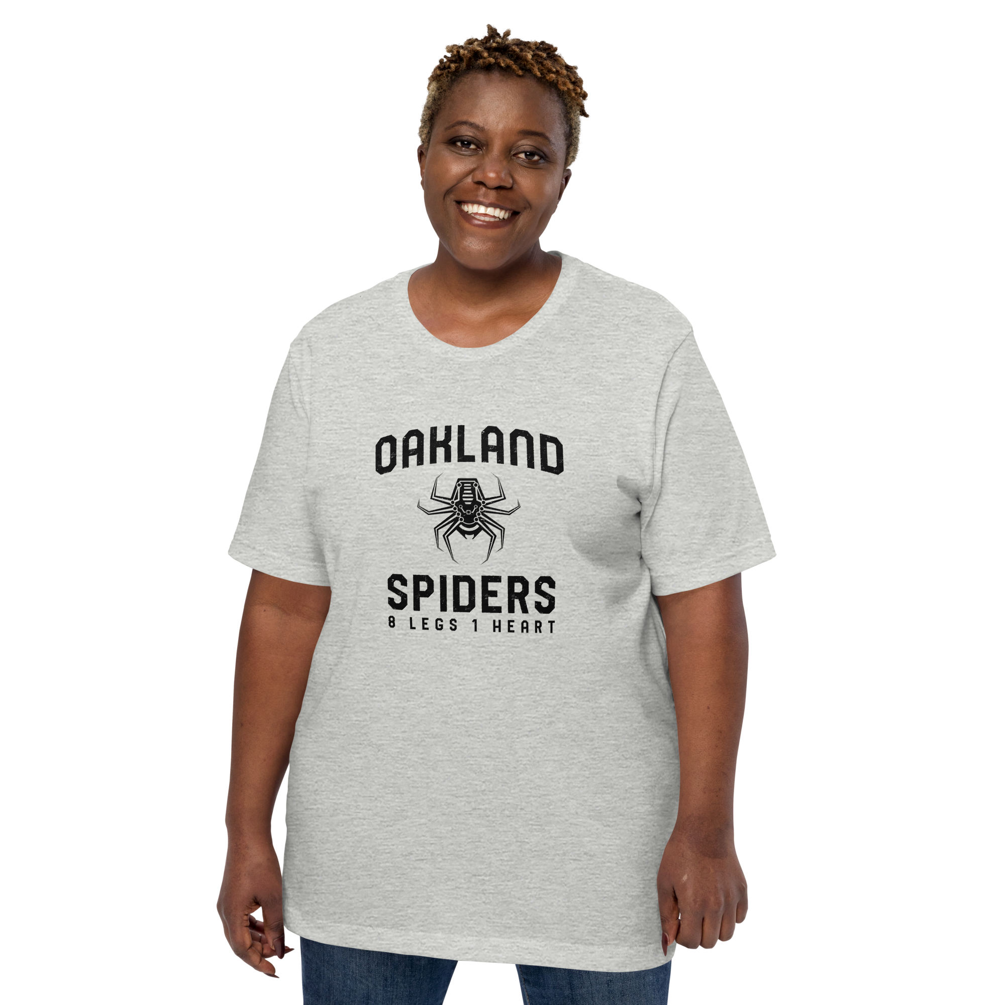 Oakland Spiders Tee- Black