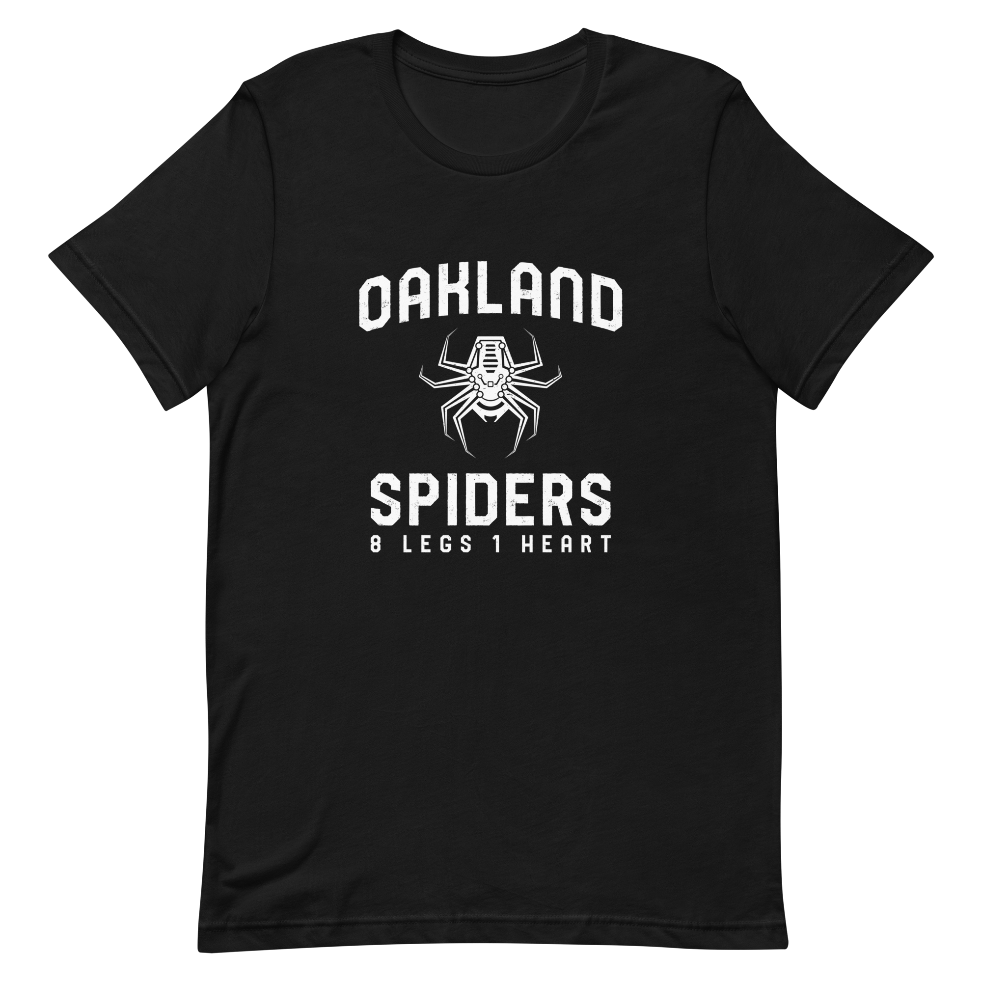 Oakland Spiders Tee- White Print