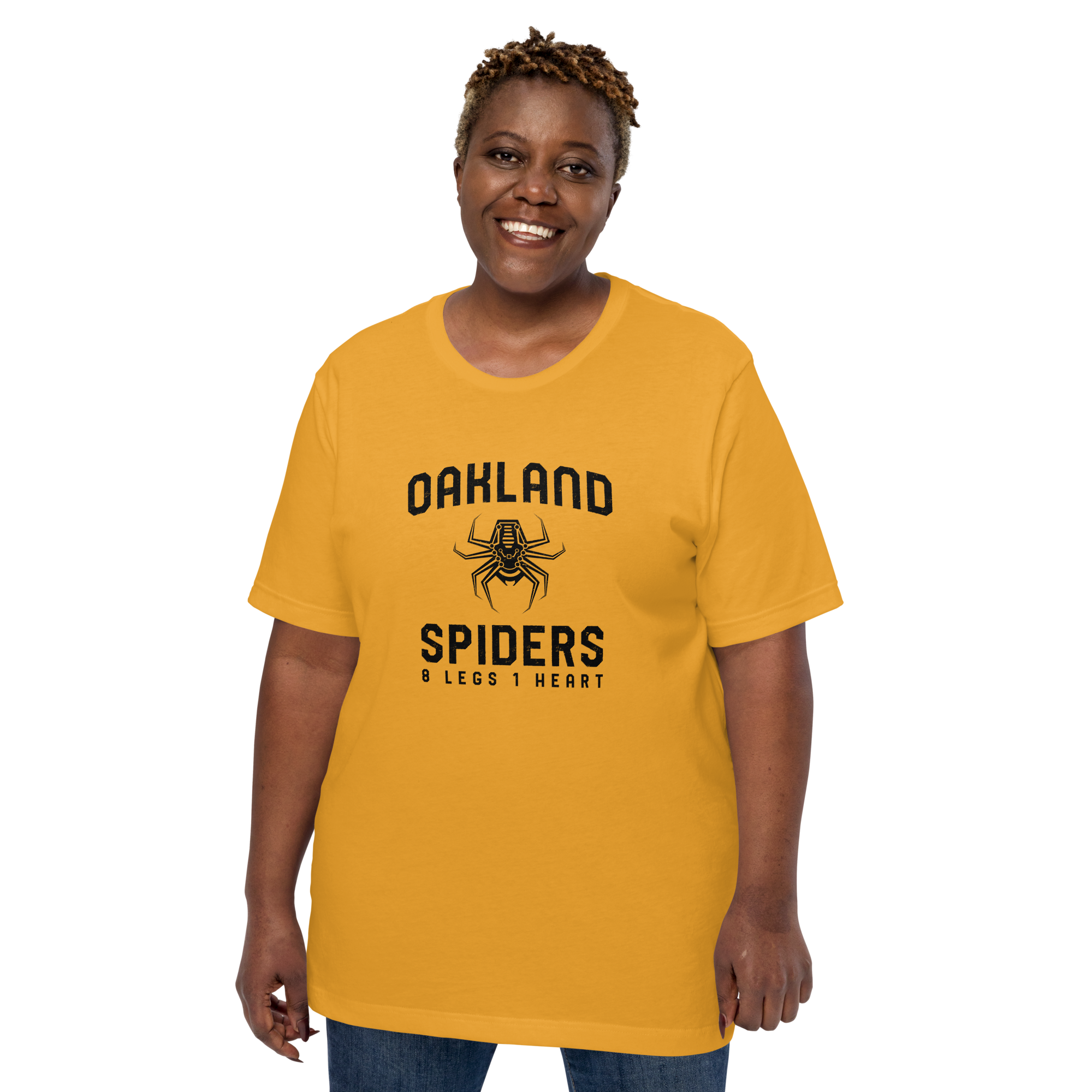 Oakland Spiders Tee- Black