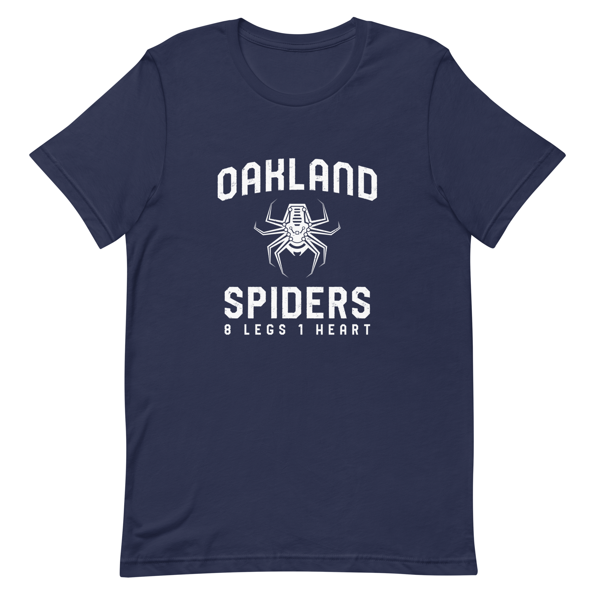 Oakland Spiders Tee- White Print